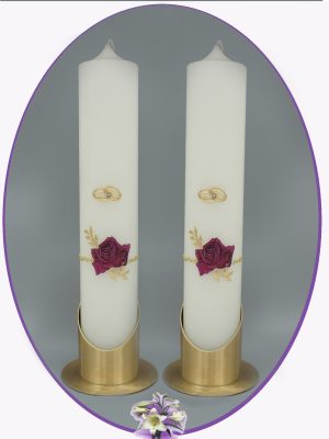 Lumanari aniversare nunta Velvet