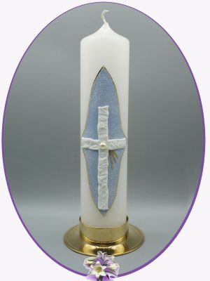 Lumanare de botez Cruciulita