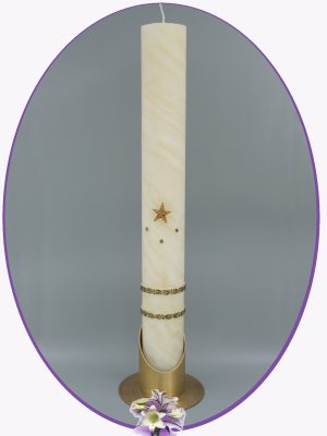 Lumanare de botez Stella
