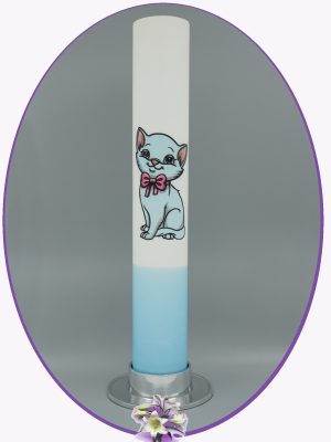 Lumanare de botez Kitty