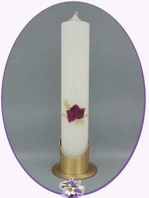 Lumanare de botez Velvet