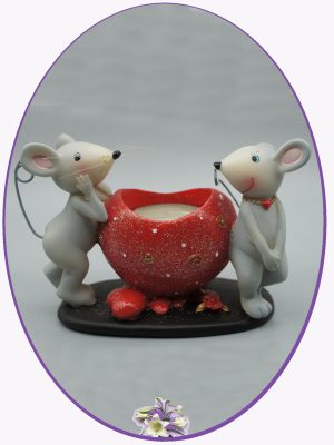 mouse heart - suport lumanarica