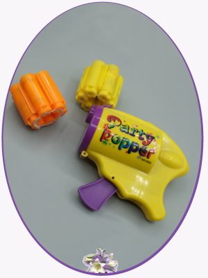Pistol cu confetti colorate