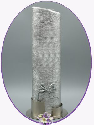 Lumanare de botez Silver