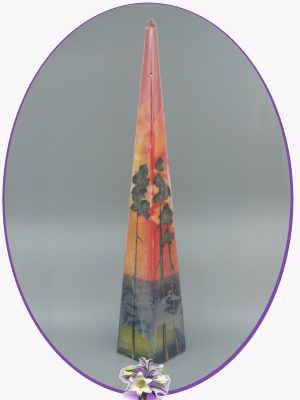 Lumanare piramida decorativa