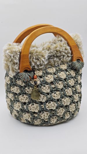 Sunny, geanta unicat handmade, crosetata manual