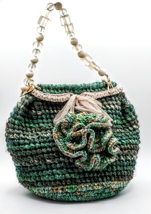 Mireille, geanta unicat handmade, crosetata manual