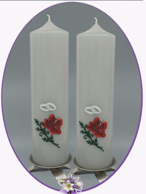 Lumanari aniversare casatorie Smoky